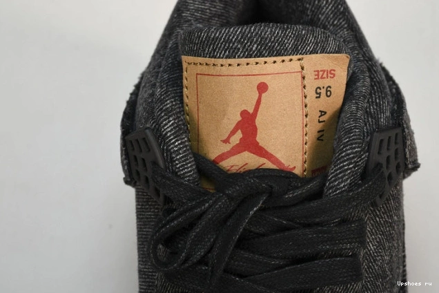 NRG - Denim Retro Levis  Air Black Jordan 4 Levis AO2571-001 0416